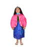 BookMyCostume Snow Princess Sister Princess of Arrendale Authentic Gown Fairy tale Kids Fancy Dress Costume for Girls